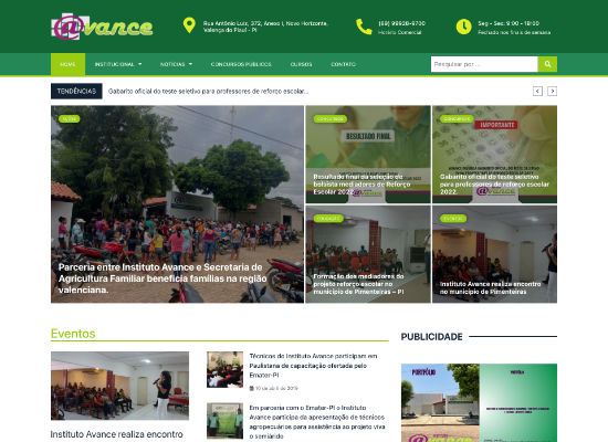 Imagem de Portfólio do cliente Instituto Avance